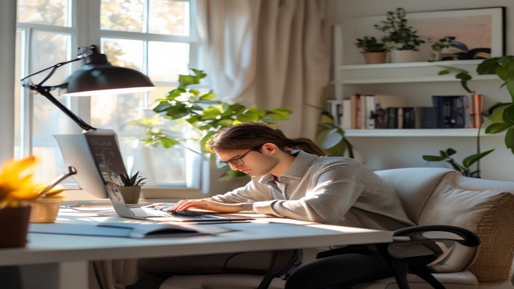 First time homebuyer exploring potential new home during open house viewing