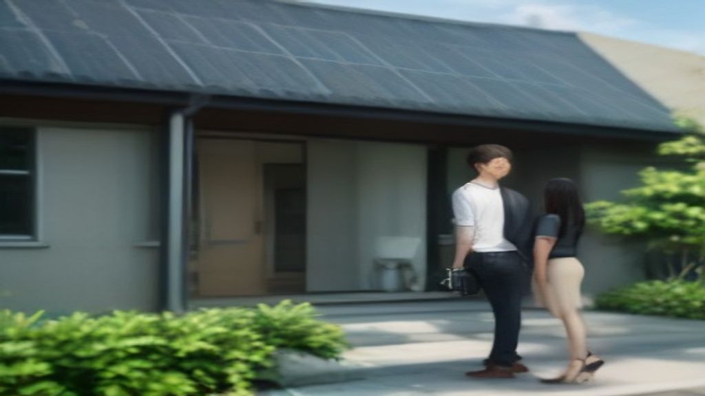 Modern new-build homes showcasing contemporary architecture and energy‑efficient design.